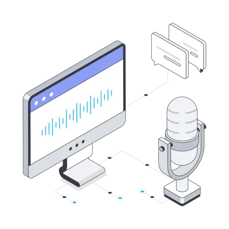 Speech recognition  Illustration