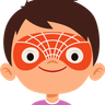 illustrations for spider face painting