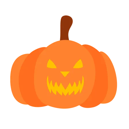 Spooky pumpkin  Illustration