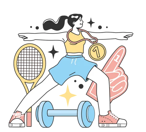 Sport And Fitness Training Business Industries And Areas For A Starting And Developing A New Start Up Local Business Potential For Growth And Success Flat Vector Illustration Illustration