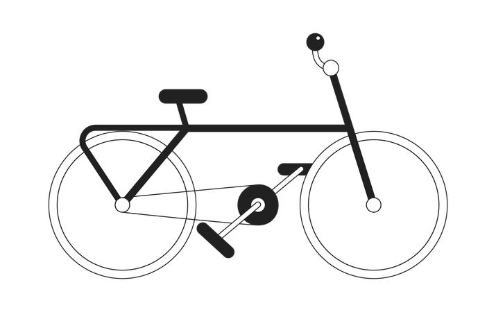 Sport bicycle  Illustration