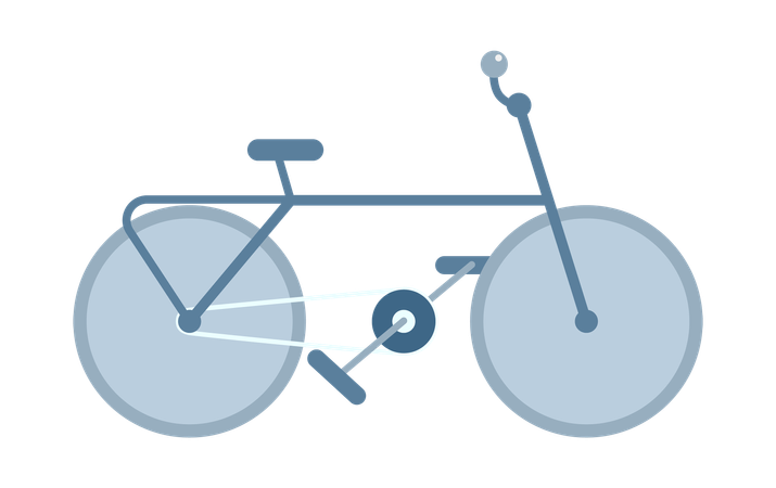 Sport bicycle for two  Illustration