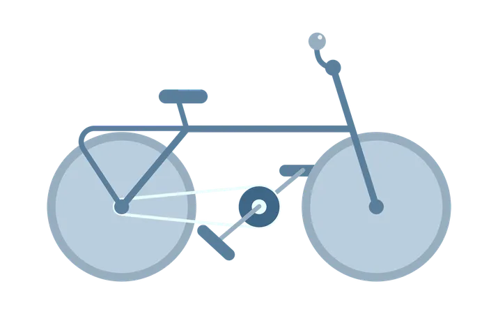 Sport bicycle for two  Illustration