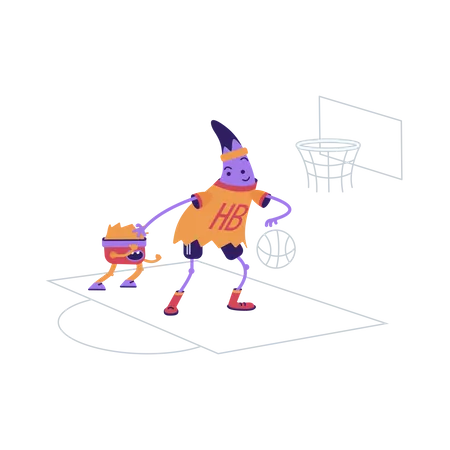 Sports activities  Illustration