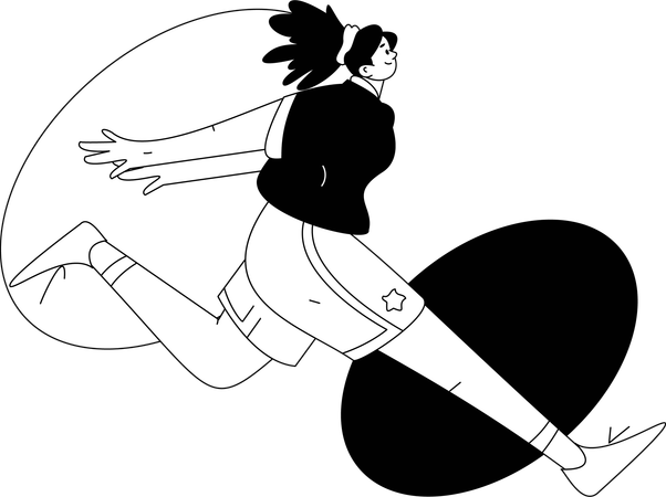 Sports man running outdoor  Illustration