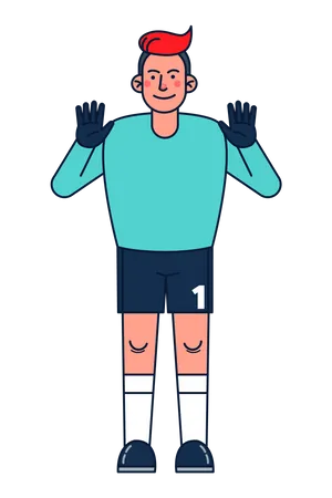 Sports person  Illustration