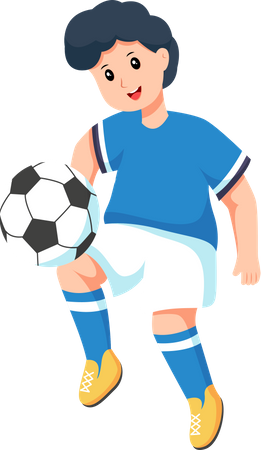 Sports Player  Illustration