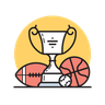 sports trophy illustrations free