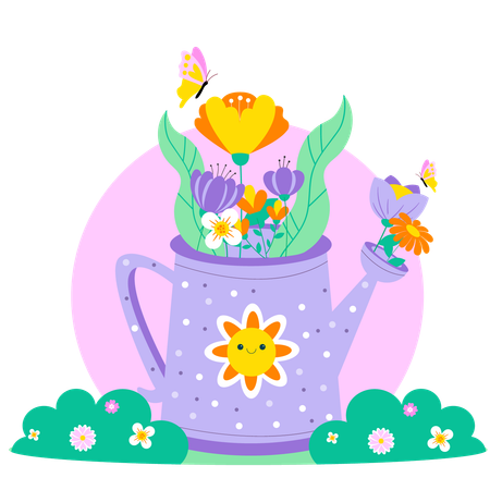 Spring season  Illustration