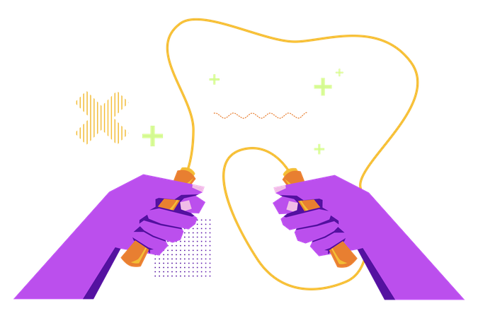 Springseil  Illustration