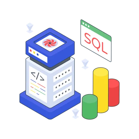 SQL文  イラスト