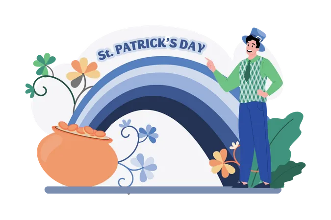St Patrick’s Day  Illustration