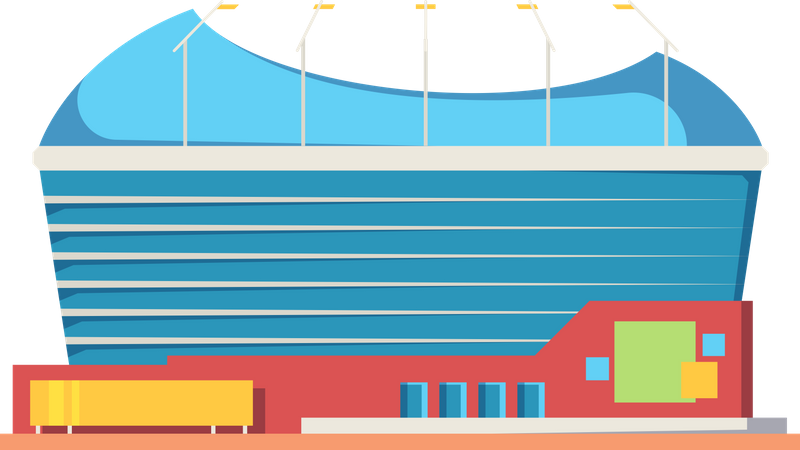 Stadion  Illustration