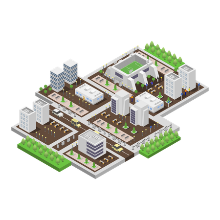 Stadium  Illustration