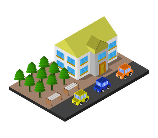 Stadthaus  Illustration