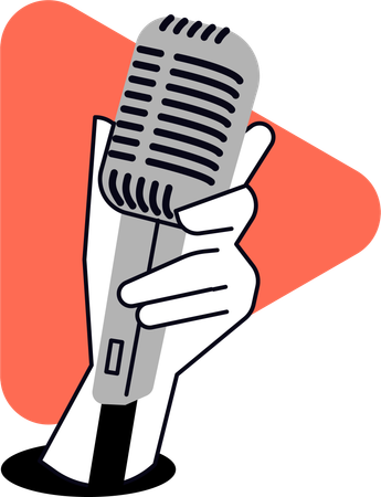 Standup Comedy  Illustration