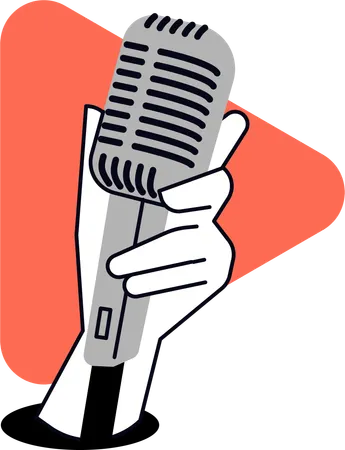 Standup Comedy  Illustration