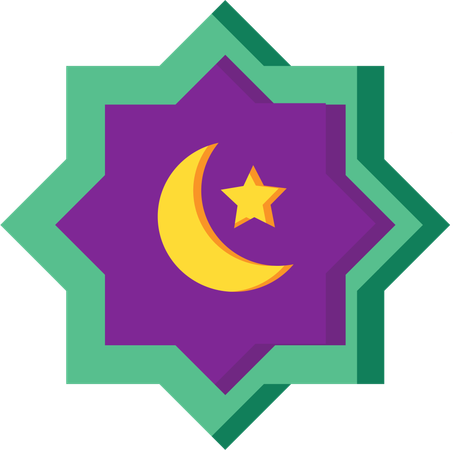 Star and Crescent Iconography  Illustration