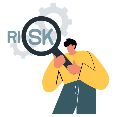 Stärkung des Geschäfts durch Risikomanagement  Illustration