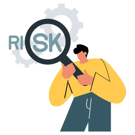 Stärkung des Geschäfts durch Risikomanagement  Illustration