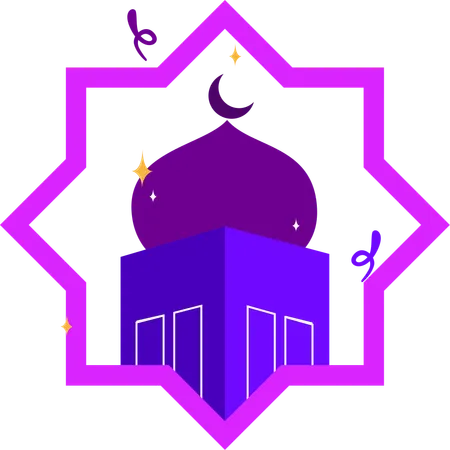 Starry Ramadan Night  Illustration