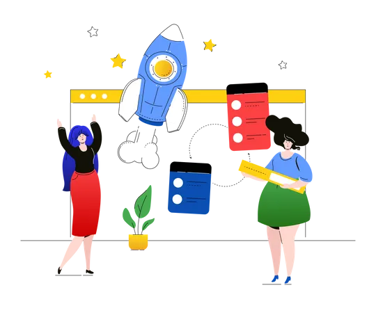 Start-up  Illustration