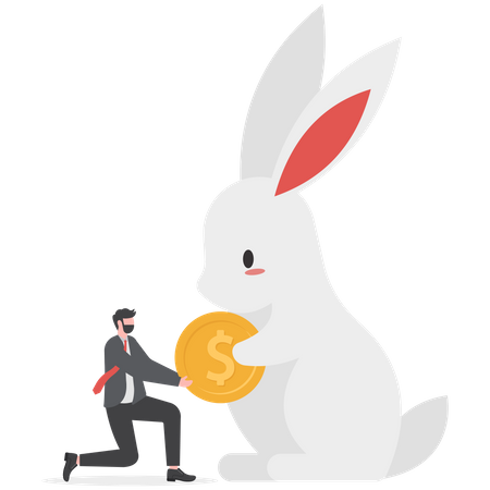 Starting a Business in Year of the Rabbit  Illustration
