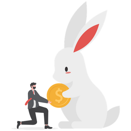 Starting a Business in Year of the Rabbit  Illustration