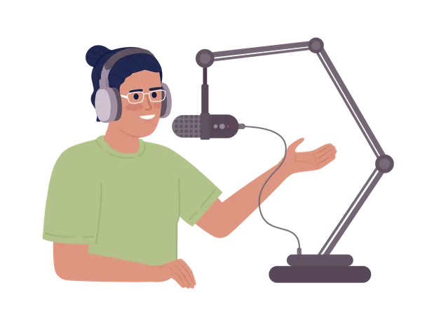 Starting own podcast  Illustration