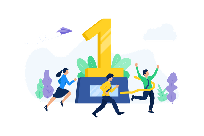 Startup competition  Illustration