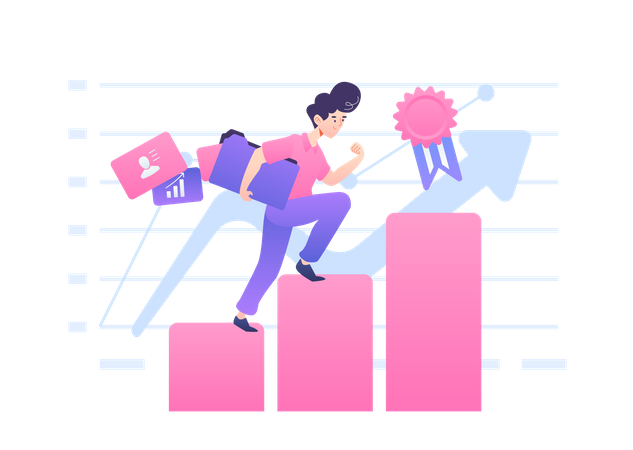 Croissance des startups  Illustration