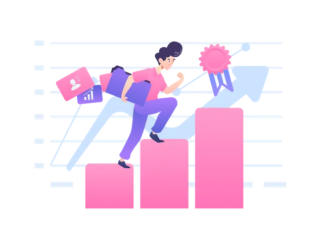 Croissance des startups  Illustration