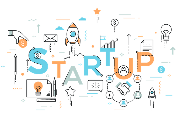 Startup  Illustration