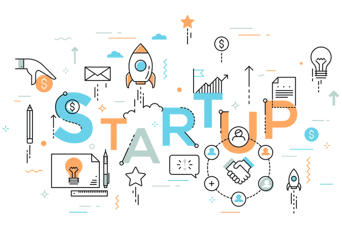 Startup  Illustration