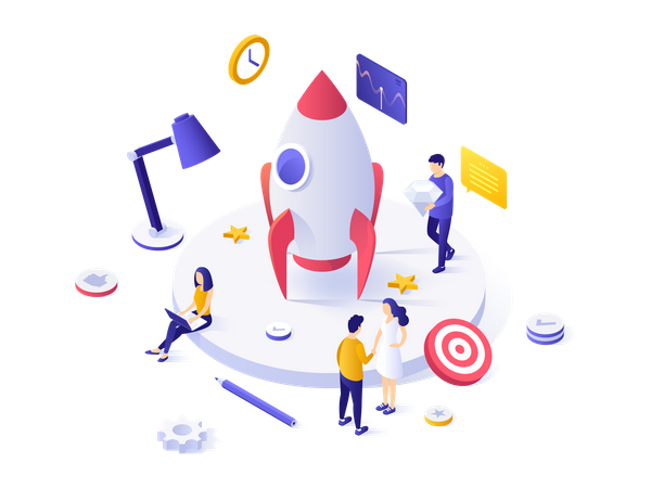 Startup  Illustration