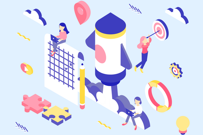 Startup  Illustration