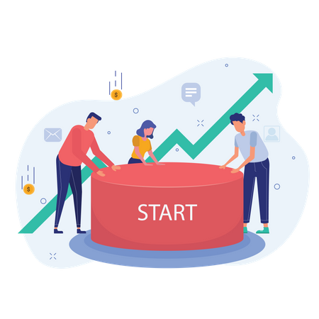 Startup  Illustration