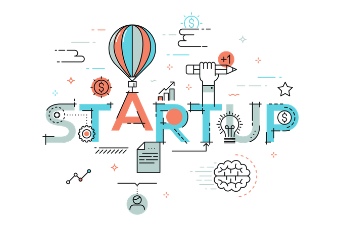 Startup  Illustration