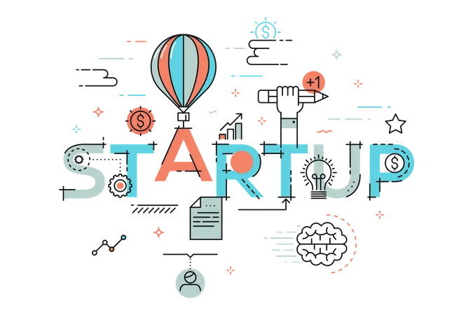 Startup  Illustration