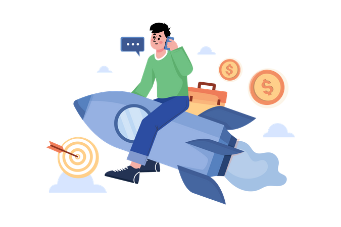 Startup Life  Illustration