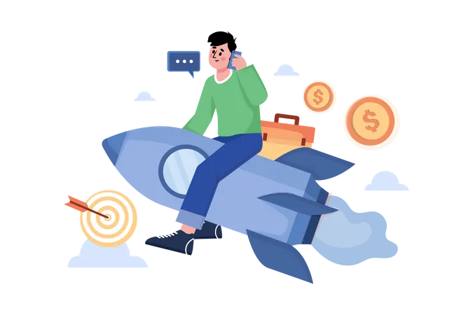 Startup Life  Illustration