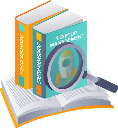 Informationen zum Buch „Startup Management Strategies“  Illustration