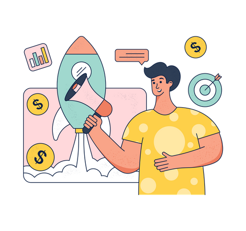 Startup Marketing  Illustration