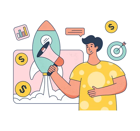 Startup Marketing  Illustration