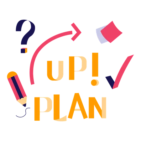 Startup plan  Illustration