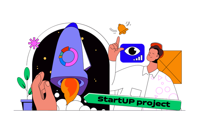 Startup Project  Illustration