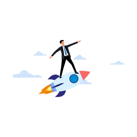 Startup Success  Illustration