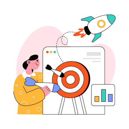 Startup Target Illustration