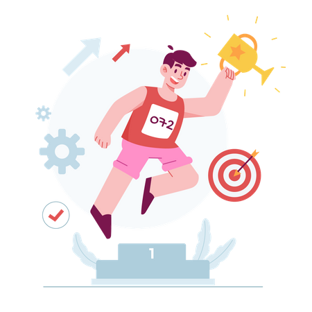 Startup Target  Illustration