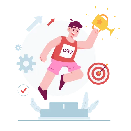 Startup Target  Illustration